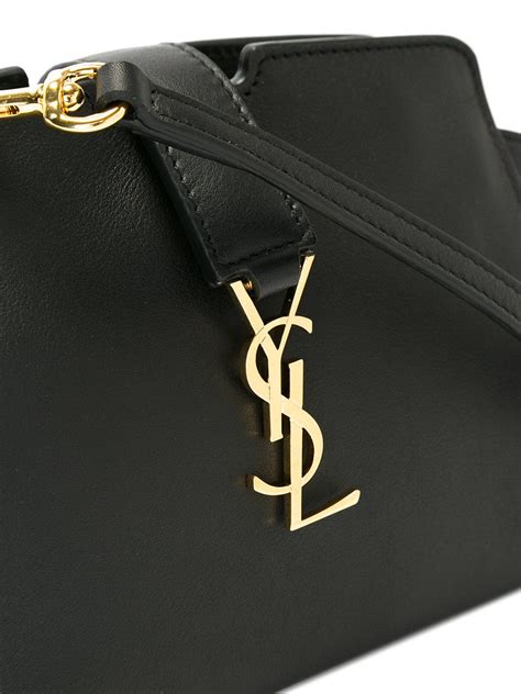 ysl cross body black|YSL denim crossbody.